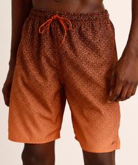 Bermuda-Esportiva-Ace-Estampada-Degrade-com-Bolsos-e-Cordao-Laranja-1003444-Laranja_2