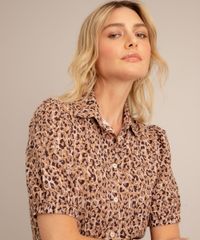 Camisa-Estampada-Animal-Print-Manga-Bufante-Bege-Escuro-9999325-Bege_Escuro_4