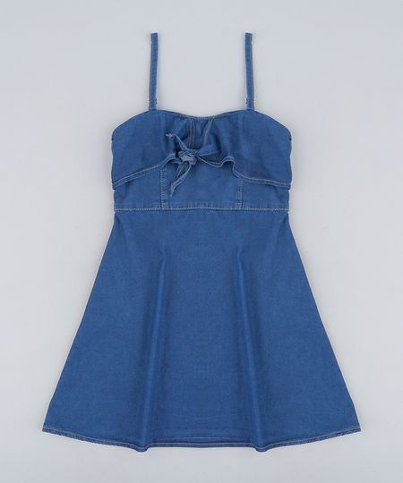 Vestido-Infantil-Jeans-Evase-com-No-Alcas-Finas-Decote-Redondo-Azul-Escuro-9232772-Azul_Escuro_1 Vestido-Infantil-Jeans-Evase-com-No-Alcas-Finas-Decote-Redondo-Azul-Escuro-9232772-Azul_Escuro_1