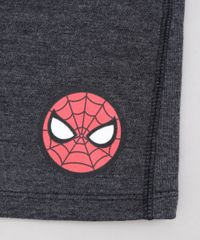 Bermuda-Infantil-Homem-Aranha-em-Moletom-Cinza-Mescla-Escuro-9241507-Cinza_Mescla_Escuro_3