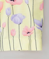 Vestido-Infantil-com-Flores-Sem-Manga-Decote-Redondo-Amarelo-9199667-Amarelo_3