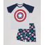 Pijama-Infantil-Capitao-America-Os-Vingadores-Raglan-Manga-Curta-Cinza-Mescla-9224232-Cinza_Mescla_1