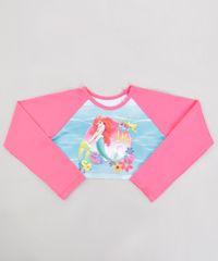 Blusa-de-Praia-Infantil-Pequena-Sereia-Ariel-Cropped-Raglan-Manga-Longa-com-Protecao-UV50--Pink-9231976-Pink_1 Blusa-de-Praia-Infantil-Pequena-Sereia-Ariel-Cropped-Raglan-Manga-Longa-com-Protecao-UV50--Pink-9231976-Pink_1