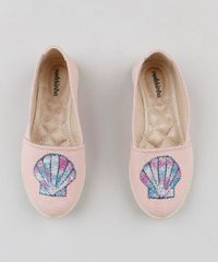 Sapatilha-Infantil-Molekinha-com-Concha-em-Paetes-Rose-9272187-Rose_4
