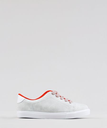 Tenis-Infantil-Molekinha-com-Cadarco-em-Lurex-Cinza-Claro-9272151-Cinza_Claro_1