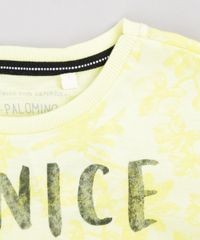 Camiseta-Infantil--Venice-Beach--Manga-Curta-Gola-Careca-Amarela-9233425-Amarelo_3