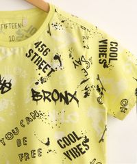 Camiseta-Juvenil-Estampada-Grafite-Manga-Curta-Verde-Neon-1000452-Verde_Neon_3