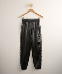Calca-Juvenil-Jogger-com-Faixa-Lateral--Wild-and-Free--Preta-1001980-Preto_1