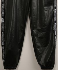 Calca-Juvenil-Jogger-com-Faixa-Lateral--Wild-and-Free--Preta-1001980-Preto_4
