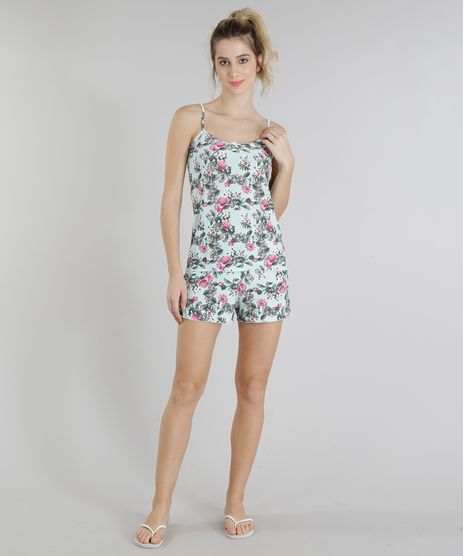 Short-Doll-Feminino-Estampado-Floral-Alcas-Finas-Verde-Claro-9218981-Verde_Claro_1