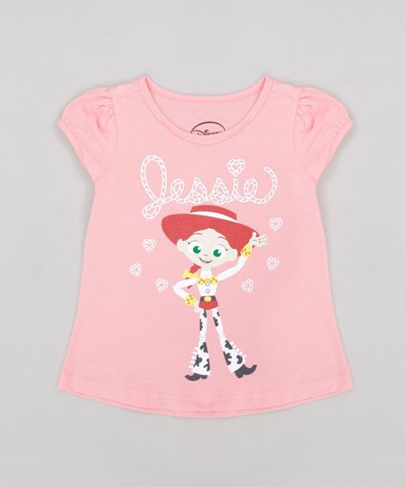 Blusa-Infantil-Toy-Story-Jessie-com-Glitter-Manga-Curta-Decote-Redondo-Rosa-9268685-Rosa_1 Blusa-Infantil-Toy-Story-Jessie-com-Glitter-Manga-Curta-Decote-Redondo-Rosa-9268685-Rosa_1