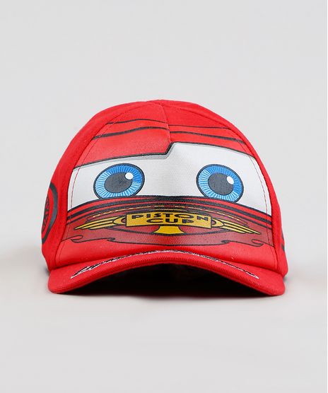 Bone-Infantil-Carros-Relampago-McQueen-Aba-Curva-Vermelho-9240076-Vermelho_1