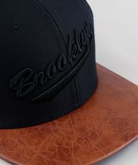 Bone-Masculino-com-Bordado--Brooklyn--Aba-Reta-Preto-9303080-Preto_4