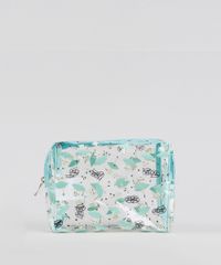 Necessaire-Feminina-Estampada-de-Gatinhas-Verde-Agua-9236892-Verde_Agua_1
