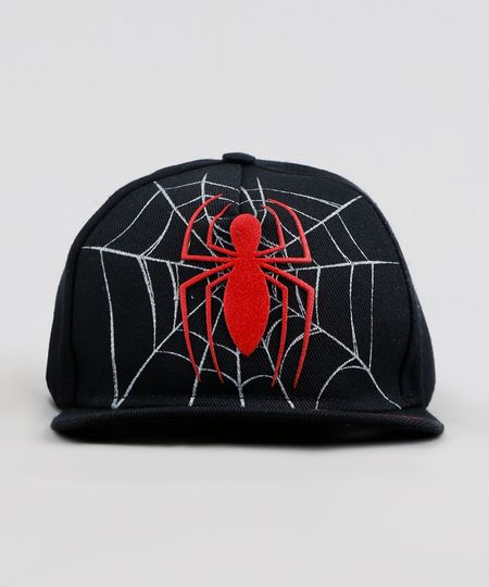 Bone-Infantil-Homem-Aranha-Aba-Reta-Preto-9238535-Preto_1 Bone-Infantil-Homem-Aranha-Aba-Reta-Preto-9238535-Preto_1