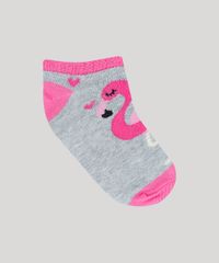 Kit-de-2-Meias-Infantis-Soquete-Estampadas-Flamingo-Multicor-9263887-Multicor_2