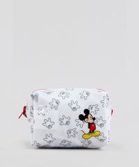 Necessaire-Feminina-Mickey-Mouse-Estampada-Branco-9236884-Branco_1