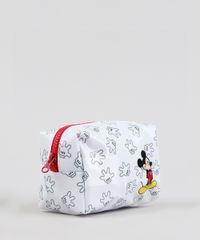 Necessaire-Feminina-Mickey-Mouse-Estampada-Branco-9236884-Branco_2