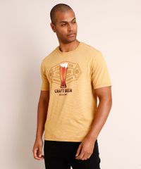 Camiseta-Listrada--Craft-Beer--Manga-Curta-Gola-Careca-Mostarda-1001375-Mostarda_1