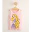 Regata-Infantil-de-Algodao-Rapunzel-com-Glitter-Rosa-Claro-9995305-Rosa_Claro_1