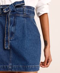 Saia-Clochard-Curta-Jeans-com-Faixa-para-Amarrar-Azul-Escuro-9991734-Azul_Escuro_4