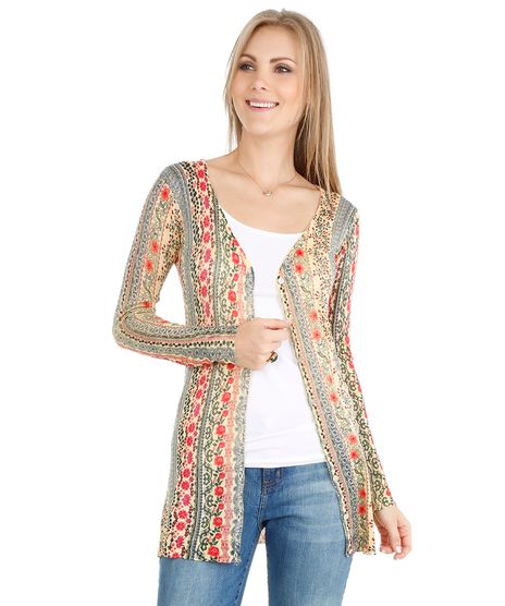 Cardigan-Floral-em-Trico-Amarelo-Claro-8015550-Amarelo_Claro_1