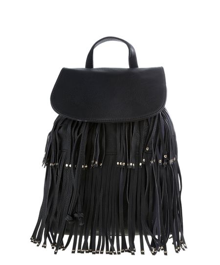 Mochila-com-Franjas-Preta-8045538-Preto_1 Mochila-com-Franjas-Preta-8045538-Preto_1