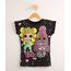 Blusa-Infantil-de-Algodao-LOL-Surprise-Estampada-Poa-Manga-Cura-Preta-9995049-Preto_1