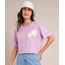Camiseta-Cropped-de-Algodao-com-Margarida-Manga-Curta-Decote-Redondo-Lilas-1001485-Lilas_1
