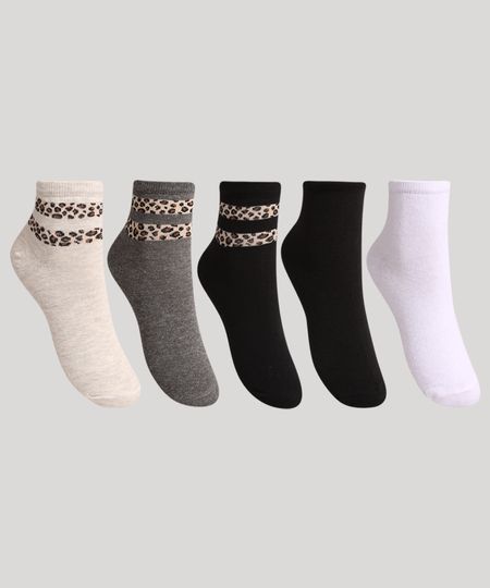 Kit-de-5-Meias-Cano-Medio-Animal-Print-Multicor-9991436-Multicor_1 Kit-de-5-Meias-Cano-Medio-Animal-Print-Multicor-9991436-Multicor_1