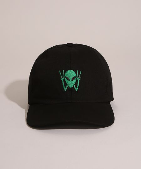 Bone-Aba-Curva-com-Bordado-Alien-Preto-1000741-Preto_1 Bone-Aba-Curva-com-Bordado-Alien-Preto-1000741-Preto_1