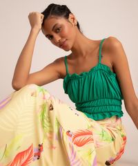 Saia-Evase-Longa-Texturizada-Estampada-Folhagens-com-Recorte-e-Cordao-Amarelo-Claro-9998839-Amarelo_Claro_5