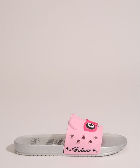 Chinelo-Slide-Infantil-Luluca-Panda-com-Oculos-Grendene-Rosa-1006706-Rosa_1