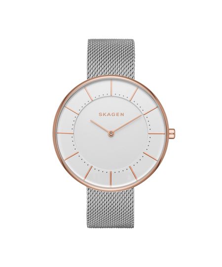 Relógio Skagen Feminino Gitte - SKW2583/4BN Menor preço em Relógio Skagen Feminino Gitte - SKW2583/4BN