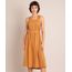 Vestido-Midi-de-Linho-Alca-Larga-com-Babado-Decote-Reto-Caramelo-9998720-Caramelo_1