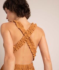 Vestido-Midi-de-Linho-Alca-Larga-com-Babado-Decote-Reto-Caramelo-9998720-Caramelo_6