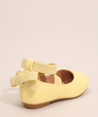 Sapatilha-Infantil-Elastico-com-Laco--Amarelo-Claro-9951859-Amarelo_Claro_3