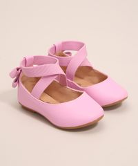 Sapatilha-Infantil-Elastico-com-Laco--Rosa-9951859-Rosa_4