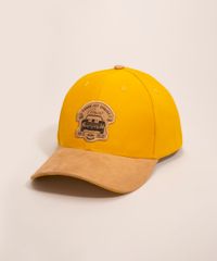 Bone-Aba-Curva-Chevrolet-com-Suede-Mostarda-1000852-Mostarda_3
