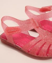 Sandalia-Infantil-Zaxynina-Encantada-com-Glitter-e-Velcro-Grendene-Rosa-1007245-Rosa_3