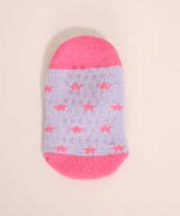 Meia-Infantil-Sapatilha-com-Elastico-Coelho-e-Estrelas-Antiderrapante-Rosa-1001986-Rosa_3