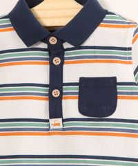Body-Infantil-de-Algodao-Estampado-Listrado-com-Bolso-Manga-Curta--Branco-9987935-Branco_3