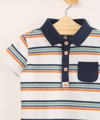 Body-Infantil-de-Algodao-Estampado-Listrado-com-Bolso-Manga-Curta--Branco-9987935-Branco_4