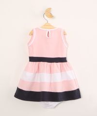 Vestido-Infantil-com-Laco-e-Listras-Sem-Manga---Calcinha--Rosa-Claro-1004523-Rosa_Claro_2