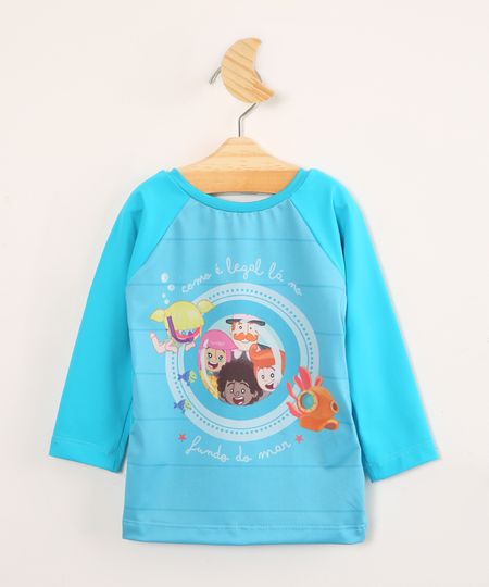 Camiseta-de-Praia-Infantil-Mundo-Bita-Manga-Longa-com-Protecao-UV50--Azul-1000980-Azul_1