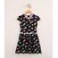 Vestido-Infantil-Estampado-Coracoes-com-Cinto-e-Recorte-Manga-Curta--Preto-9995386-Preto_1