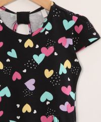 Vestido-Infantil-Estampado-Coracoes-com-Cinto-e-Recorte-Manga-Curta--Preto-9995386-Preto_3