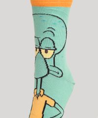 Meia-Cano-Alto-Lula-Molusco-Bob-Esponja--Verde-Agua-9993421-Verde_Agua_4