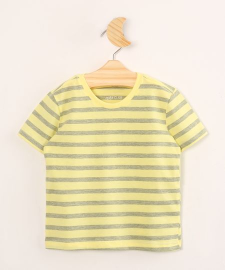 Camiseta-Infantil-Estampada-Listrado-Manga-Curta--Amarelo-Claro-9995079-Amarelo_Claro_1