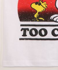 Camiseta-Infantil-de-Algodao-Snoopy--Too-Cool--Manga-Curta-Off-White-9995105-Off_White_4